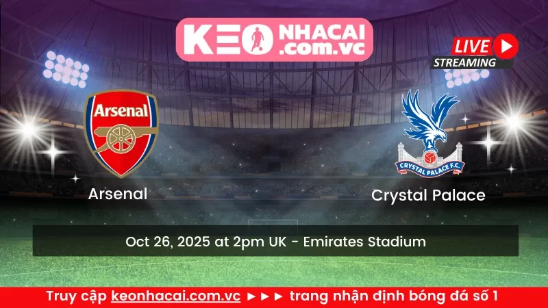 Arsenal vs Crystal Palace